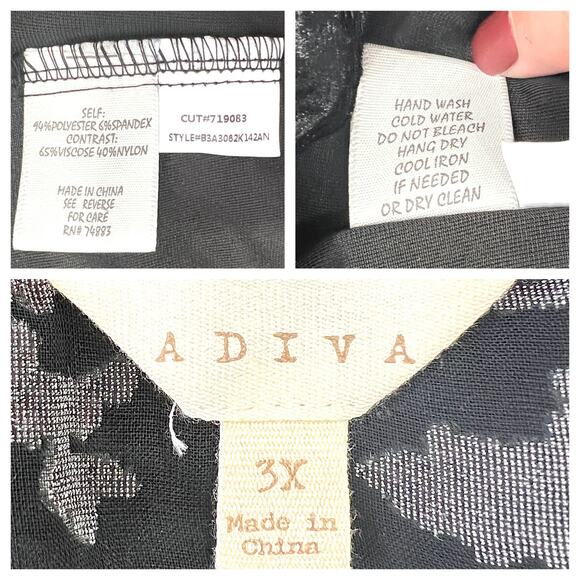 Whimsigoth Top Women's 3X Y2K Dark Fairy Grunge Festival Velvet Floral Vamp 90s - Picture 7 of 8